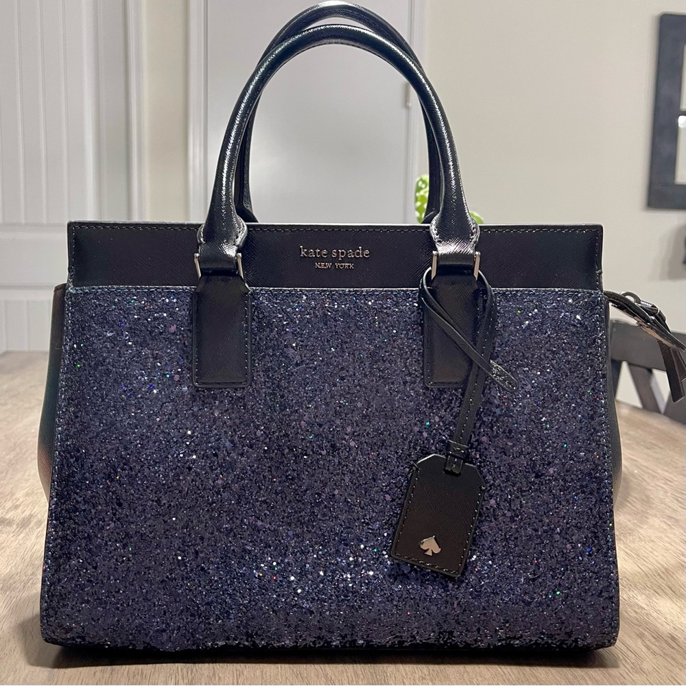 EUC Kate Spade Cameron Sparkle Medium Satchel